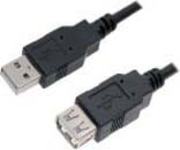 Nano Cable de Conexión USB Tipo A-F 1.8m
