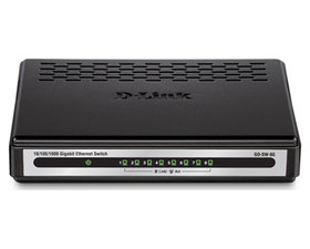 D-Link Switch 8 Puertos 10/100/1Gbit DLinkGO