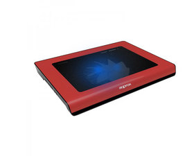 Approx Laptop Cooler Pad Rojo Base de Refrigeración para Portátiles hasta 15.6"