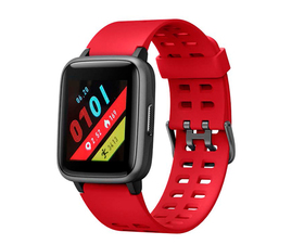 Leotec Multisport Worldfit Smartwatch Rojo
