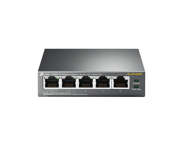 TP-Link TL-SF1005P Switch 5 Puertos 10/100 Mbps PoE