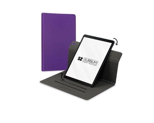 Subblim Funda Rotate Exclusive 360º Para Tablets Samsung Tab A T510/515 de 10.1" Morado