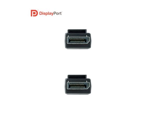 Nanocable Cable DisplayPort 1.4 Macho/Macho 1m Negro