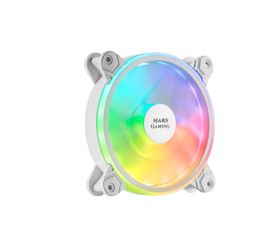 Mars Gaming MFX Ventilador ARGB Dual 120mm Blanco