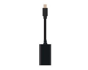 Nanocable Cable Adaptador Mini DisplayPort Macho a HDMI Hembra 15cm Negro