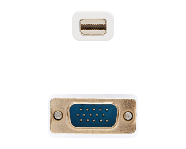 Nanocable Cable Conversor Mini DisplayPort a VGA Blanco 5m