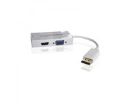 Adaptador Approx  de DisplayPort a HDMI/DVI/VGA |Blanco