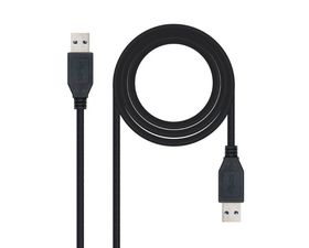 Nanocable Cable USB 3.0 Tipo A 1 metro Negro