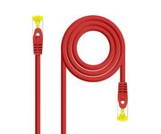 Nanocable Cable de Red Latiguillo RJ45 SFTP Cat.6 AWG26 30cm Rojo 
