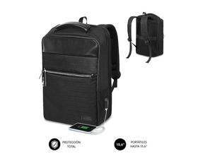 Subblim V2 AP Mochila Negra para Portátil hasta 16"