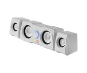 Mars Gaming MS22 Altavoces 2.2 RGB Flow con Subwoofer 35W Blanco