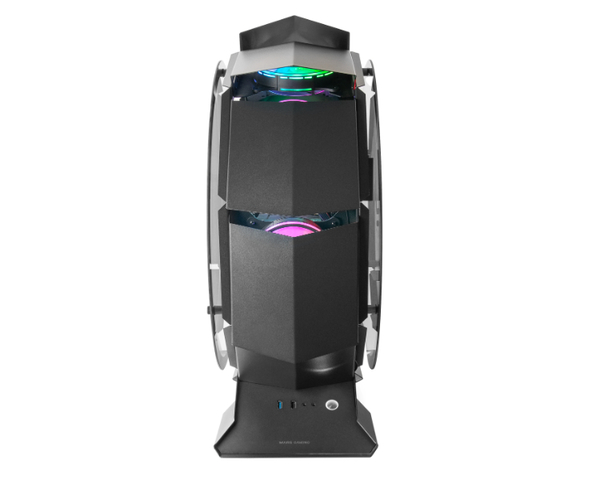 Mars Gaming MCORB MicroATX Premium RGB Cristal Templado Negro