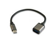 3GO C136 Cable OTG USB-A a USB-C Hembra/Macho 20cm