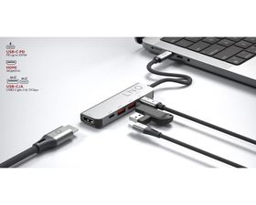 Linq LQ48014 5 en 1 PRO USB-C Hub Multipuerto