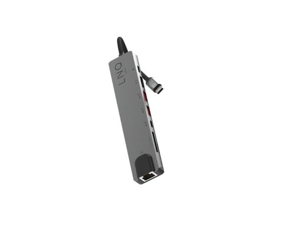 LINQ LQ48010 Pro 8 Puertos USB-C Gris
