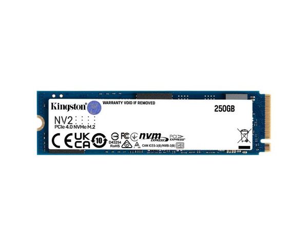 Kingston NV2 250GB SSD PCIe 4.0 NVMe Gen 4x4