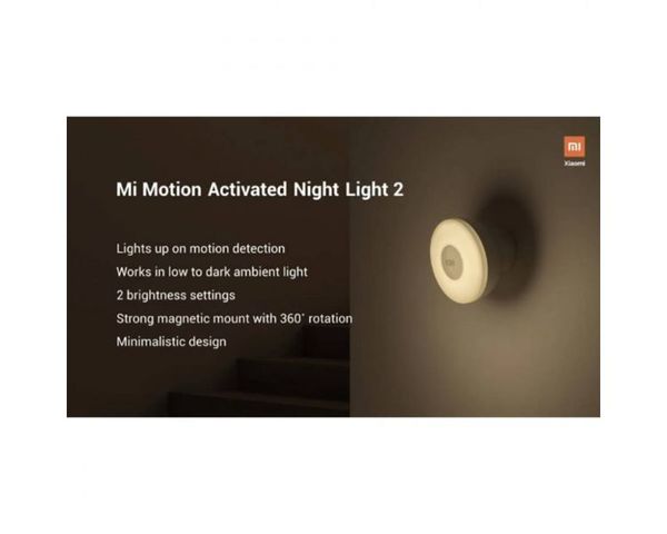 Xiaomi Mi Motion-Activated 2 Luz de Noche con Sensor de Movimiento