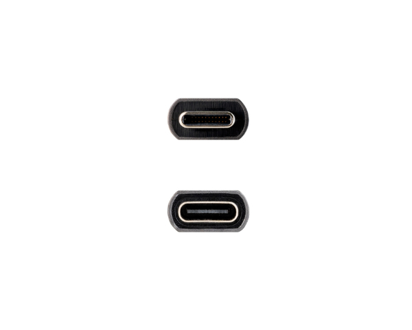 Nanocable Cable USB-C Macho a USB-C Hembra 3A 4K 1.5m Negro