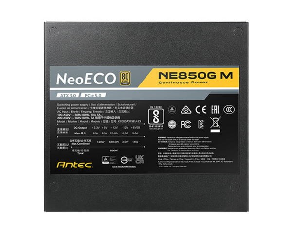 Antec NeoECO NE850G M 850W 80 Plus Gold