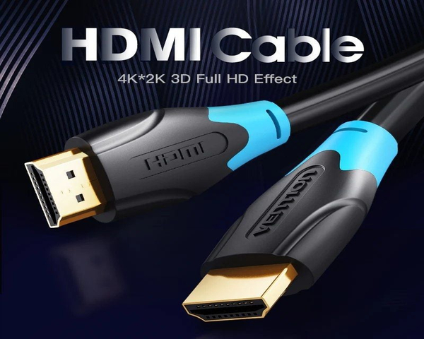 Vention AACBE Cable HDMI 2.0 4K Macho/Macho 75cm Negro