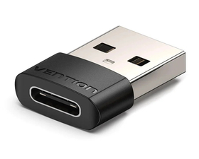 Vention CDWB0 Adaptador USB 2.0 Tipo-A Macho a USB Tipo-C Hembra Negro