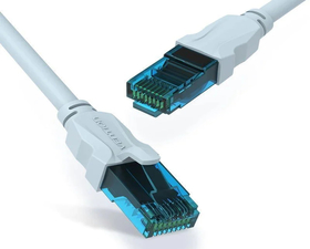 Vention VAP-A10-S100 Cable de Red RJ45 UTP CAT.5U 1m Azul
