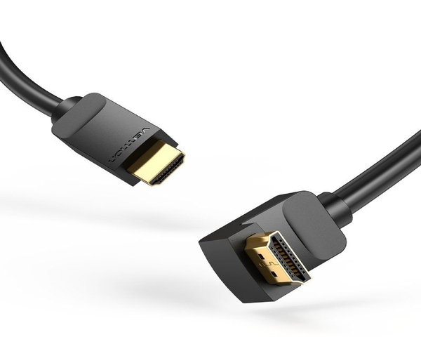 Vention AAQBH Cable HDMI 2.0 4K Macho/Macho Acodado 2m Negro