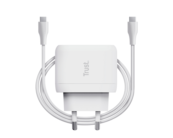 Trust Maxo Cargador de Pared USB-C 45W Blanco