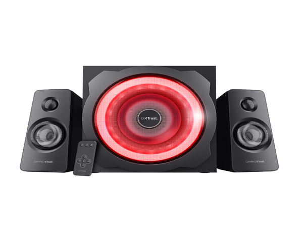 Trust GXT629 Tytan Altavoces 2.1 RGB Negro