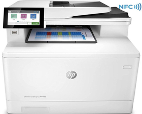 HP LaserJet Enterprise M480f Multifunción Láser Color NFC Blanco