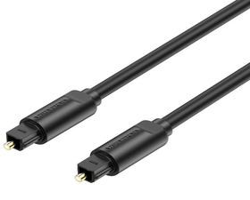  Vention BAEBG Cable de Audio de Fibra Óptica 1.5m Negro