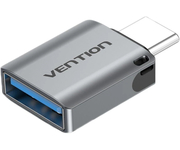 Vention CDQH0 Adaptador 3.0 USB-C Macho a USB-A Hembra Negro