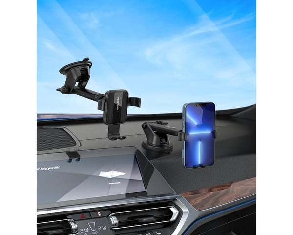Vention KCOB0 Soporte de Ventosa para Smartphone entre 4.7" y 7.2" Negro