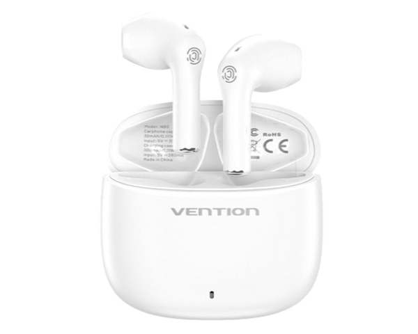 Vention NBGW0 Auriculares Bluetooth con Estuche de Carga Blancos