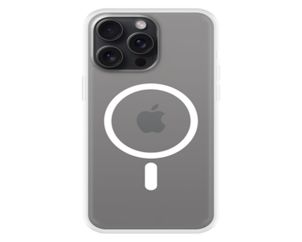Just in Case Funda Transparente para iPhone 15 Pro Max Magsafe