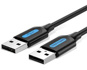 Vention Cable USB-A a USB-A Macho/Macho 1m Negro