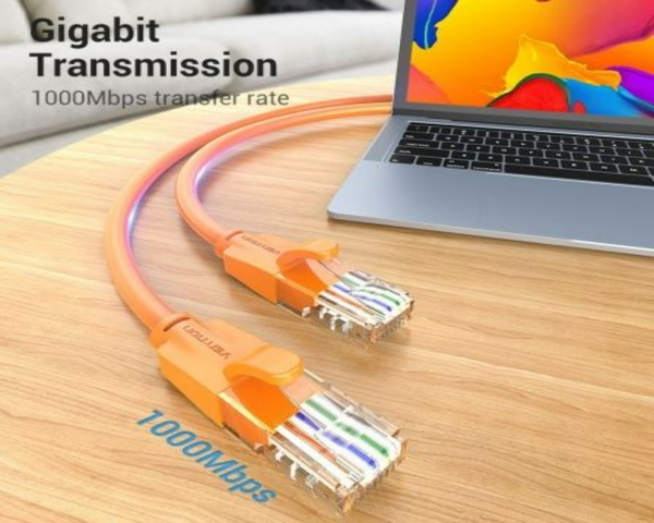 Vention IBEOH Cable de Red RJ45 UTP CAT.6 2m Naranja