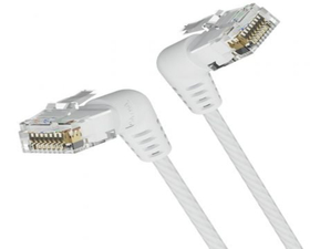 Vention IBOWG Cable de Red RJ45 Acodado Cat.6A UTP 1.5m Blanco