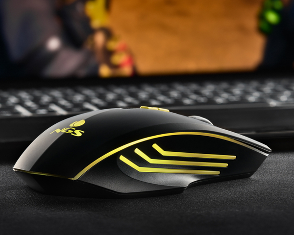 NGS GMX-200 Ratón Gaming Inalámbrico 3200DPI RGB