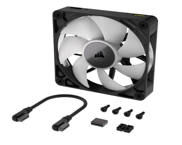 Corsair iCUE LINK RX120 RGB Expansion Fan Ventilador Suplementario PWM Negro