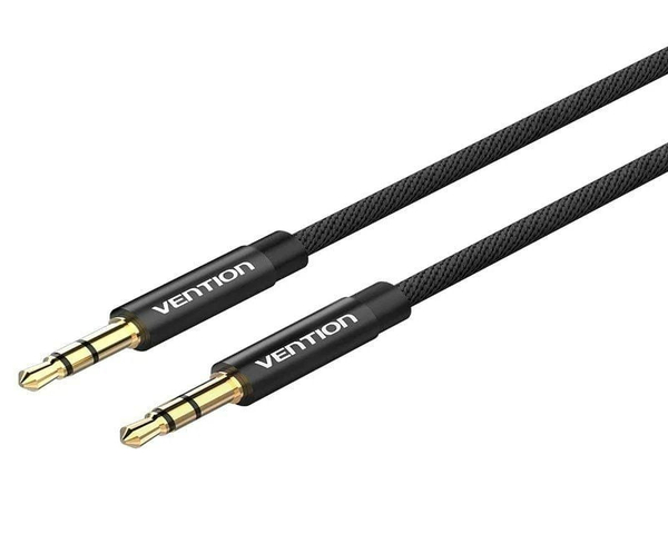Vention BAGBI Cable Audio Estereo Jack 3.5 Macho a Jack 3.5 Macho 3m Negro