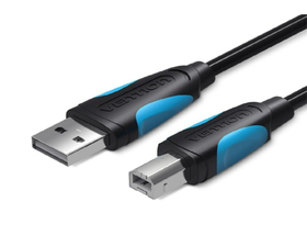 Vention VAS-A16-B200 Cable USB 2.0 USB Macho a USB-B Macho 2m Negro