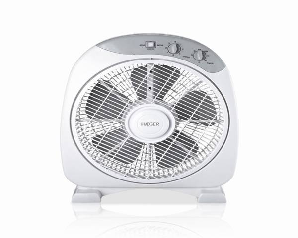 Haeger Home Wind Ventilador de Suelo 45W Blanco