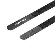 Vention Tira Organizadora de Cables Flexible 10 unidades 0.12 m Negro