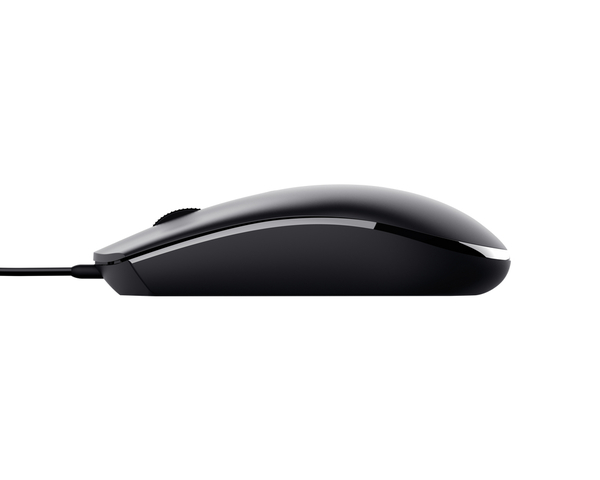 Trust TM-101 Ratón USB 1200 DPI Negro