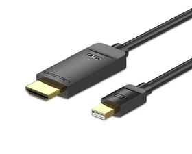 Vention HAHBG Conversor Mini DisplayPort Macho a HDMI Macho 1.5m Negro