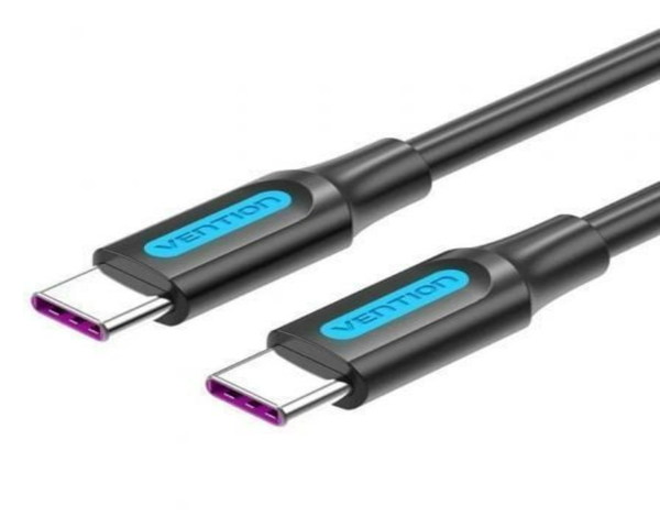 Vention COTBF Cable USB-C Macho a USB-C Macho 100W 1m Negro