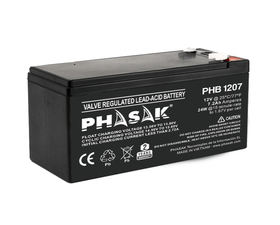 Phasak PHB 1207 Batería SAI/UPS 7.2Ah 12V