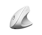 Subblim Glide Vertical Ergo Dual Ratón Inalámbrico 1600DPI Blanco