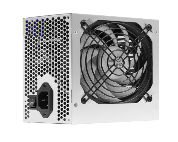 Mars Gaming MPIII650W Fuente de Alimentación ATX 650W 85% EF Blanco